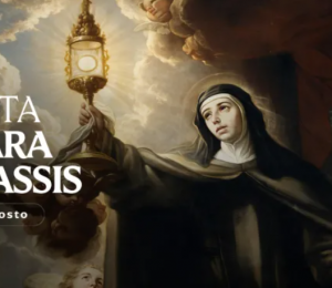 Hoje é celebrada santa Clara de Assis, padroeira da televisão