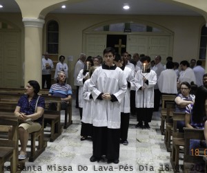 Quinta-Feira Santa Missa Do Lava-Pés Dia 18 04 2019 Créditos Hilário e Solange 