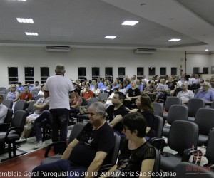 Assembleia Geral Paroquial Dia 30-10-2019 Matriz São Sebastião