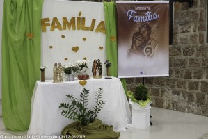Missa da Semana da Família na Comunidade São Benedito dia 12-08-2019 Créditos Mari