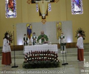 Missa Festiva de São Sebastião Dia 24/01/2021